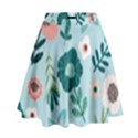 Flower High Waist Skirt View1