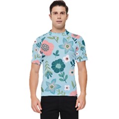 Flower Men s Short Sleeve Rash Guard by zappwaits