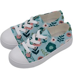 Flower Kids  Low Top Canvas Sneakers by zappwaits