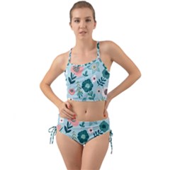 Flower Mini Tank Bikini Set by zappwaits