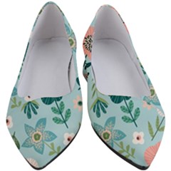 Flower Women s Block Heels  by zappwaits