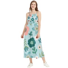 Flower Boho Sleeveless Summer Dress by zappwaits