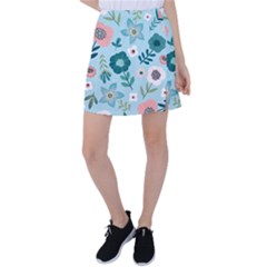 Flower Tennis Skirt by zappwaits