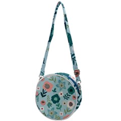 Flower Crossbody Circle Bag by zappwaits