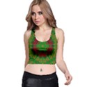 Peacock Lace So Tropical Racer Back Crop Top View1