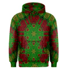 Peacock Lace So Tropical Men s Core Hoodie by pepitasart