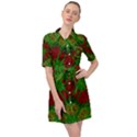 Peacock Lace So Tropical Belted Shirt Dress View1