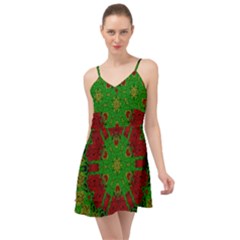 Peacock Lace So Tropical Summer Time Chiffon Dress by pepitasart