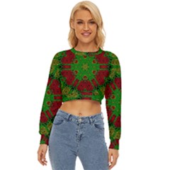 Peacock Lace So Tropical Lightweight Long Sleeve Sweatshirt