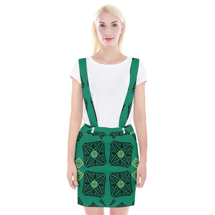 Abstract pattern geometric backgrounds   Braces Suspender Skirt