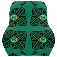 Abstract Pattern Geometric Backgrounds   Car Seat Back Cushion  by Eskimos