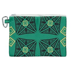 Abstract Pattern Geometric Backgrounds   Canvas Cosmetic Bag (xl) by Eskimos