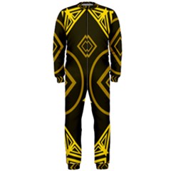 Abstract Pattern Geometric Backgrounds   Onepiece Jumpsuit (men) by Eskimos