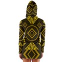 Abstract pattern geometric backgrounds   Long Sleeve Hooded T-shirt View2