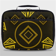 Abstract Pattern Geometric Backgrounds   Full Print Lunch Bag by Eskimos