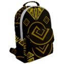 Abstract pattern geometric backgrounds   Flap Pocket Backpack (Large) View2