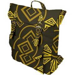 Abstract Pattern Geometric Backgrounds   Buckle Up Backpack by Eskimos