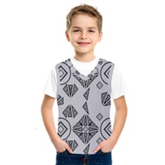 Abstract Pattern Geometric Backgrounds   Kids  Basketball Tank Top by Eskimos