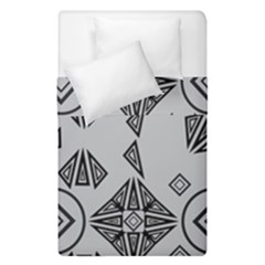 Abstract Pattern Geometric Backgrounds   Duvet Cover Double Side (single Size) by Eskimos