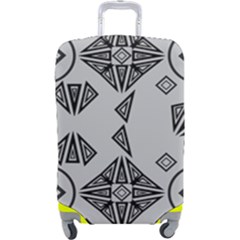 Abstract Pattern Geometric Backgrounds   Luggage Cover (large) by Eskimos