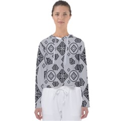 Abstract Pattern Geometric Backgrounds   Women s Slouchy Sweat by Eskimos