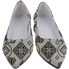 Abstract Pattern Geometric Backgrounds   Women s Block Heels  by Eskimos