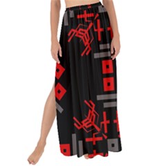 Abstract Pattern Geometric Backgrounds   Maxi Chiffon Tie-up Sarong by Eskimos