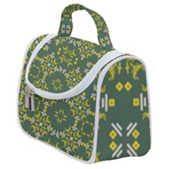 Abstract Pattern Geometric Backgrounds   Satchel Handbag by Eskimos