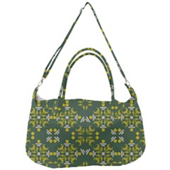 Abstract Pattern Geometric Backgrounds   Removal Strap Handbag by Eskimos