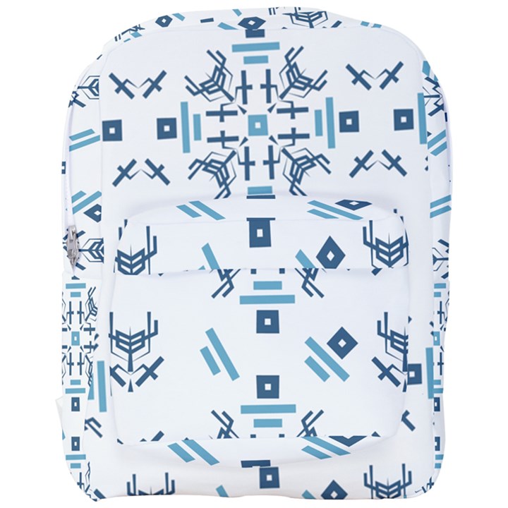 Abstract pattern geometric backgrounds   Full Print Backpack