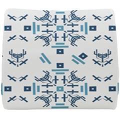 Abstract pattern geometric backgrounds   Seat Cushion