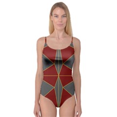 Abstract Pattern Geometric Backgrounds   Camisole Leotard  by Eskimos