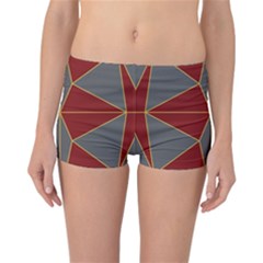 Abstract Pattern Geometric Backgrounds   Reversible Boyleg Bikini Bottoms by Eskimos