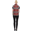 Abstract pattern geometric backgrounds   Women s Button Up Vest View2