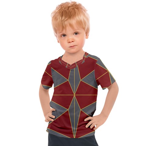 Abstract Pattern Geometric Backgrounds   Kids  Sports Tee by Eskimos