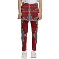 Abstract Pattern Geometric Backgrounds   Kids  Skirted Pants by Eskimos