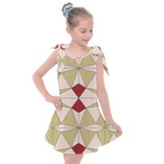 Abstract Pattern Geometric Backgrounds   Kids  Tie Up Tunic Dress by Eskimos