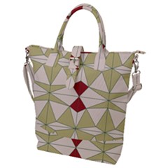 Abstract Pattern Geometric Backgrounds   Buckle Top Tote Bag by Eskimos