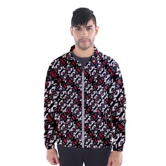 Linear Geometric Modern Pattern Men s Windbreaker by dflcprintsclothing