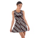 Linear Geometric Modern Pattern Cotton Racerback Dress View1