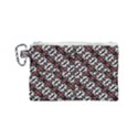 Linear Geometric Modern Pattern Canvas Cosmetic Bag (Small) View1