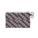 Linear Geometric Modern Pattern Canvas Cosmetic Bag (Small) View2