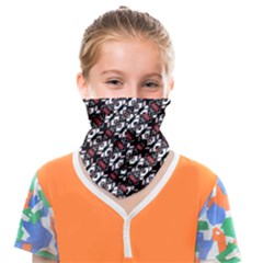 Linear Geometric Modern Pattern Face Covering Bandana (kids) by dflcprintsclothing