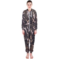 Abstract Light Games 4 Hooded Jumpsuit (ladies) by DimitriosArt