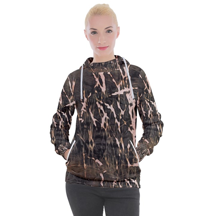 Abstract light games 4 Women s Hooded Pullover