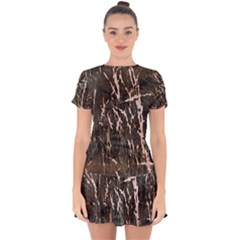 Abstract Light Games 4 Drop Hem Mini Chiffon Dress by DimitriosArt