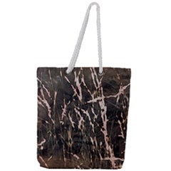 Abstract Light Games 4 Full Print Rope Handle Tote (large) by DimitriosArt