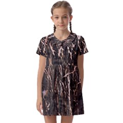 Abstract Light Games 4 Kids  Asymmetric Collar Dress by DimitriosArt