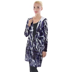 Abstract Light Games 5 Hooded Pocket Cardigan by DimitriosArt