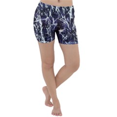 Abstract Light Games 5 Lightweight Velour Yoga Shorts by DimitriosArt